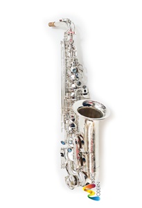 Overtone Alto Saxophone รุ่น silver plate OSA-401 อัลโตแซกโซโฟน ยี่ห้อ โอเว่อร์โทน รุ่น OSA-401