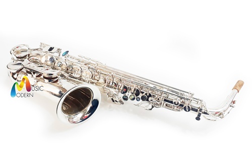 Overtone Alto Saxophone รุ่น silver plate OSA-401 อัลโตแซกโซโฟน ยี่ห้อ โอเว่อร์โทน รุ่น OSA-401