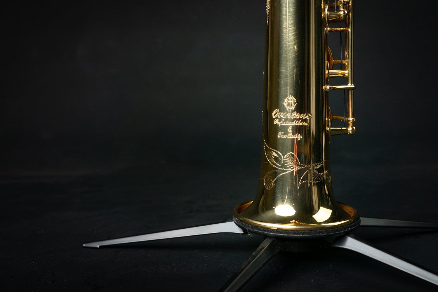 Overtone Soprano Saxophone รุ่น gold lacquer OSS-101