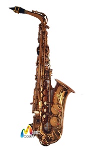 Overtone Alto Saxophoneรุ่น chocolate OSA-601 อัลโตแซกโซโฟน ยี่ห้อ โอเว่อร์โทน รุ่น OSA-601