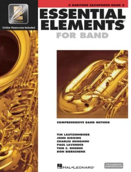 Essential Elements for Band Eb Baritone Saxophone – Book 2