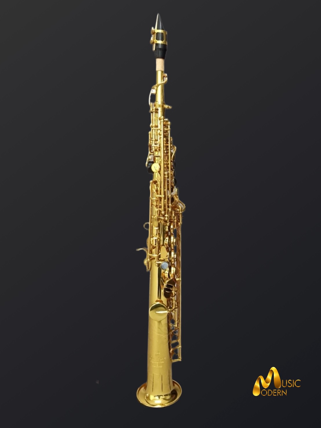 Overtone OSS-101EX Curved Soprano Saxophone Gold Lacquered