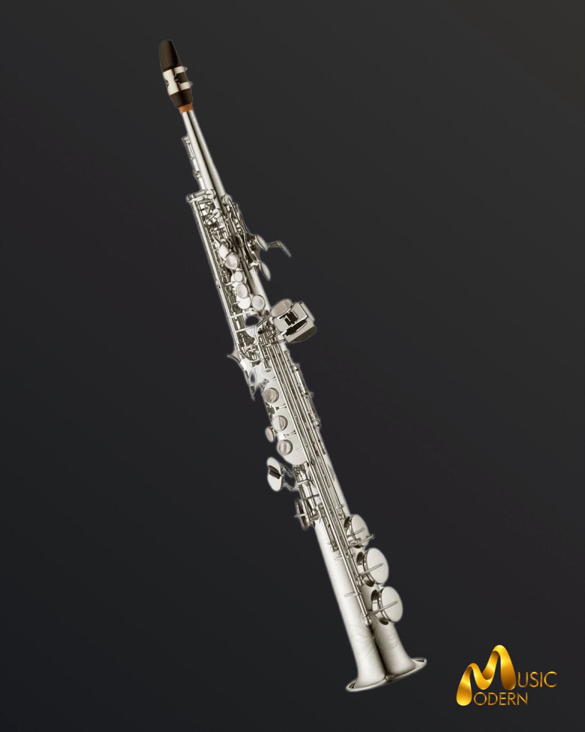 Yanagisawa S-WO1S Soprano Saxophone Silver Plate