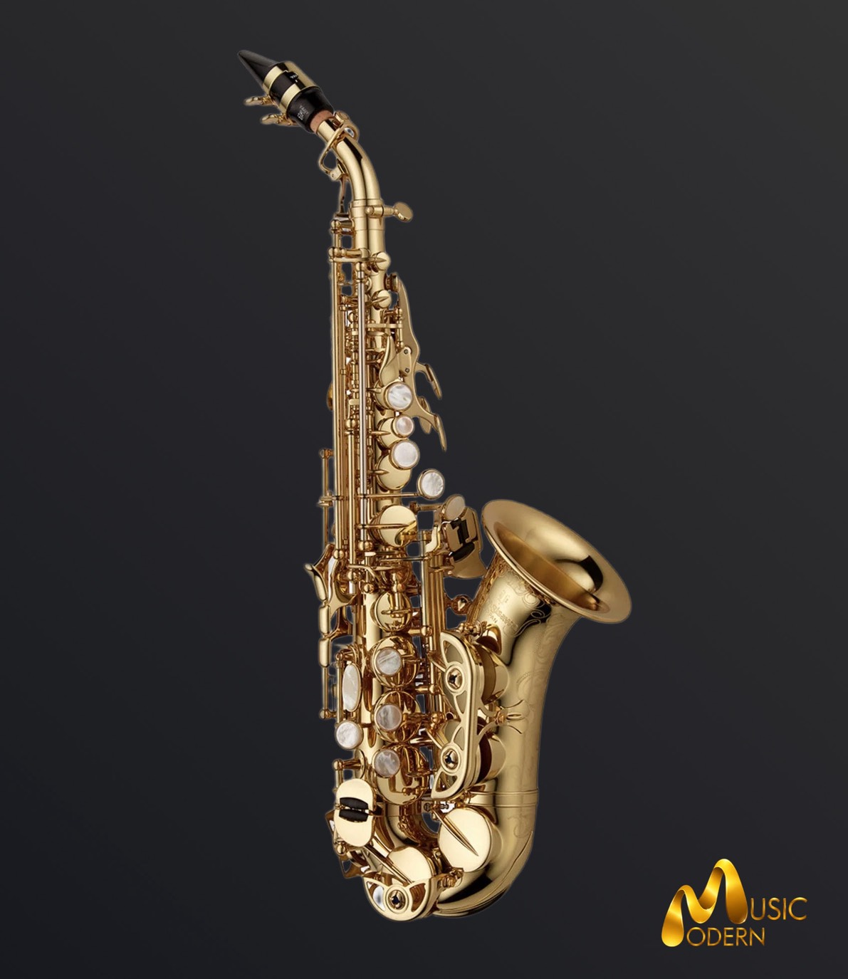 Yanagisawa SC-WO10 Curved Soprano Saxophone Gold Lacquer